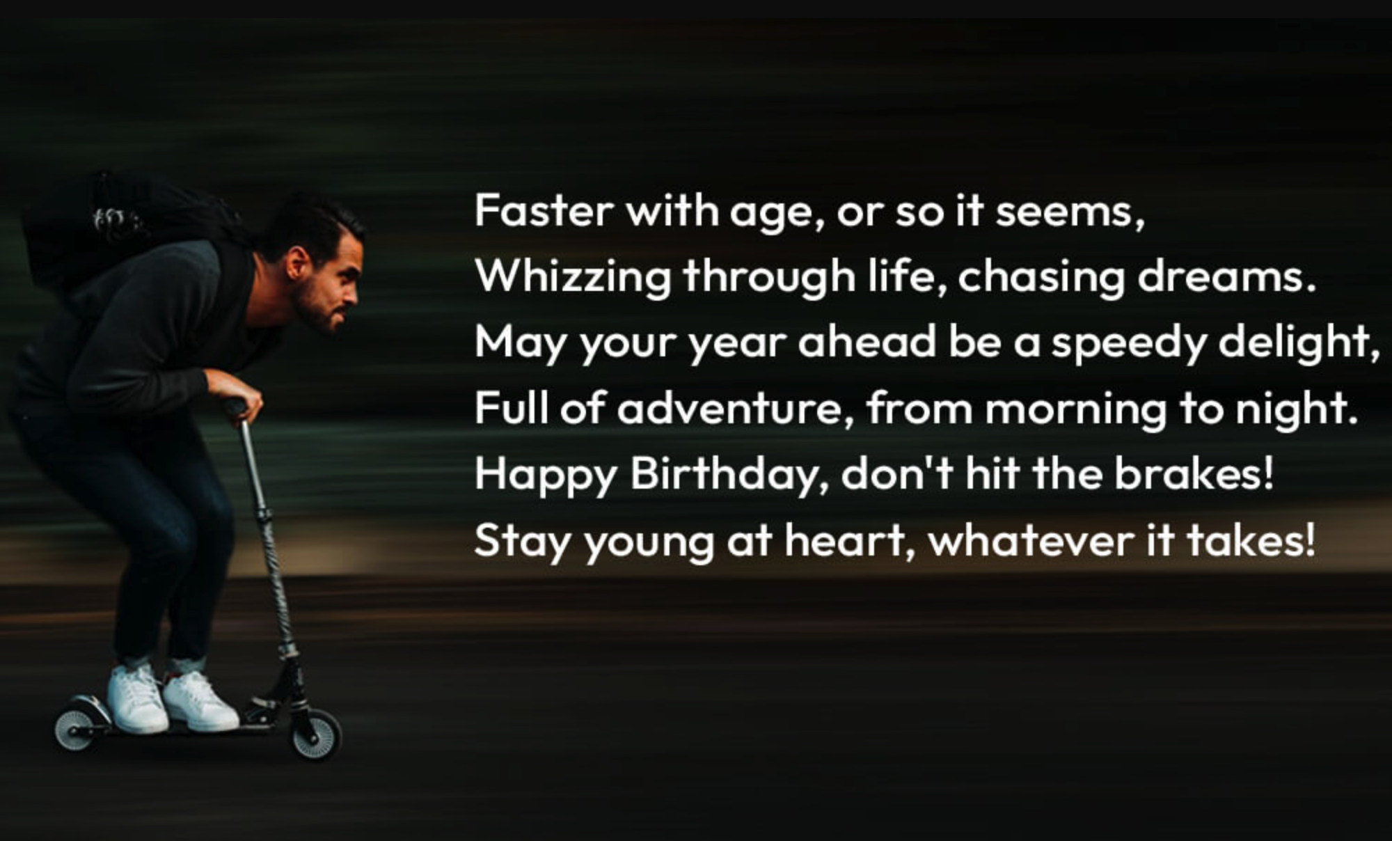 Romantic AI-generated image poem with couple silhouette against starry sky